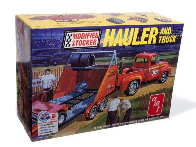 AMT 1310 1953 Ford Pick up Modified Hauler Gulf 1/25