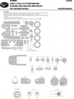 New Ware NWA-M0564 1/48 Mask Ju-88A-4/A-4 Torp/A-11/A-14 BASIC (ICM)