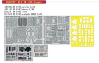 Eduard BIG49271 1/48 Bf 110E (DRAG)
