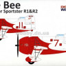 Dora Wings 144002 Гоночные самолеты Gee Bee R1/R2 Super Sportster 2 шт. 1/144