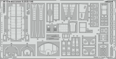 Eduard 491316 SET Buccaneer S.2C/D (AIR) 1/48