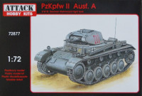 Attack Hobby 72877 PzKpfw II Ausf. A 1/72