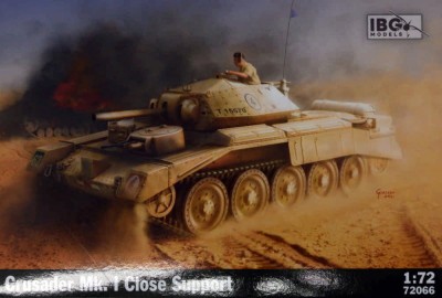 IBG Models 72066 Crusader Mk.I Close Support 1/72