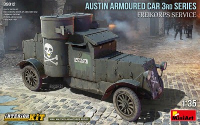 Miniart 39012 AUSTIN Arm.Car 3rd series, Freikorps Service 1/35
