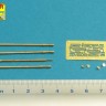 Aber 35 L-213 Barrels for Soviet ZSU-23-4V1 Shilka Self-propelled AA gun (designed to be used with Dragon and Meng Model kits) 1/35