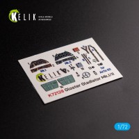 Reskit K72128 Gloster Gladiator Mk.I/II interior 3D (AIRF) 1/72