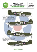 Art Scale 200-D32016 Curtiss H81-A-2 part 2 - Pearl Harbor Contains decals for two kits. 1) 1/32