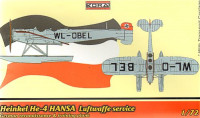 Kora Model 72124 Heinkel He-4 HANSA (Luftwaffe service) 1/72