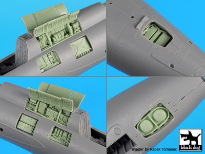 Blackdog A48166 Su-17/22 electronics (HOBBYB) 1/48