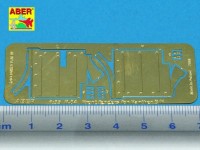 Aber R-04 hinged front fenders for Pz.Kpfw.V Panther Ausf.F/Ausf.G and JagdPanther (designed to be used with Dragon and Tamiya kits) 1/35