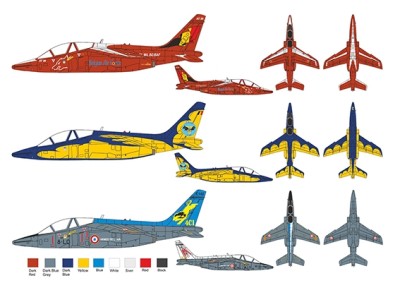 Art Scale 200-D48025 Alpha Jet E - Belgian Air Force, Armee de l'Air - Part 3 1/48