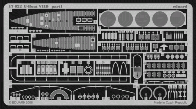 Eduard 17022 U-boat VIID 1/144 REV