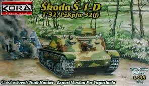 Kora Model A3502 Skoda S -1-D 1/35