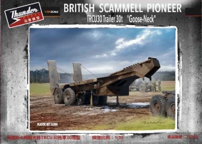 Thunder model TM35208 Трейлер TRCU30 Goose neck 1/35