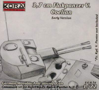 Kora Model C7202 3,7cmFlakPanz.VConv, 1/72