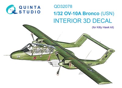 Quinta Studio QD32078 OV-10A (USN version) (KittyHawk) 1/32