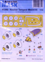Special Hobby SM32002 1/32 Mask for Tempest Mk.II/V/VI (SP.HOBBY/REV)