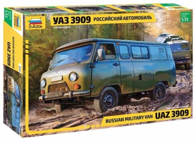 Звезда 3644 УАЗ 3909 "Буханка" 1/35