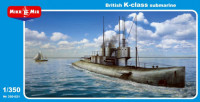 Mikromir 350-021 Британская подводная лодка типа K 1/350