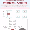 Peewit M72363 Canopy mask Widegeon/Gosling (KPM) 1/72