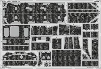 Eduard 36423 SET StuG IV zimmerit (ACAD)