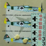 Kora Model DEC7298 Bf 109 G-10 (Croat. Air Force) Part 1 декали декали 1/72