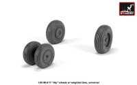 Armory ARAW48038 Mil Mi-8/17 Hip wheels 1/48