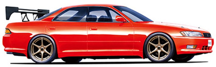 Fujimi F-04783 Toyota Mark II 2.5 Tourer V (JZX90) 1/24