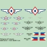 4+ Publications DMK144121 Decals Philippine AF Insignia (2 sets) 1/144
