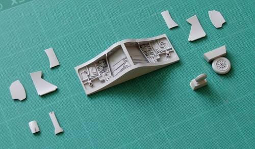 CMK 4213 Hawker Sea Hawk-undercarriage set for Trum 1/48