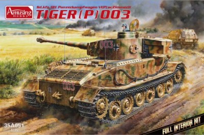 Amusing Hobby 35A051 Tiger (P) 003 полный интерьер 1/35