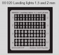 Eduard 00020 Landing lights 1,5 and 2mm