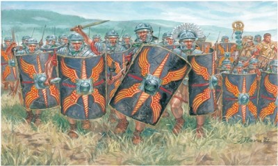 Italeri 06047 Солдаты Roman Infantry Cesar`s Wars 1/72