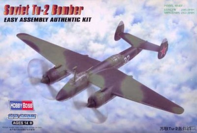 Hobby Boss 80298 Самолет Soviet Tu-2 Bomber (Hobby Boss) 1/72
