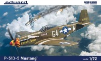 Eduard 7476 P-51D-5 Mustang (Weekend Edition) 1/72