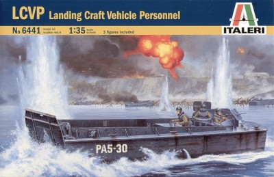 Italeri 06441 Катер LCVP Landing Craft Vehicle Personnel 1/35