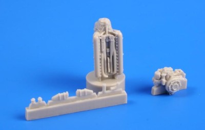 CMK 7291 DB 605A - WWII German aircraft engine 1/72