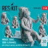 Reskit F48016 Mirage 2000C, 2000-5 (FRANCE) pilot sitting 1/48