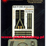 HGW 132514 Bell P-39D Airacobra Seatbelts + seats 1/32