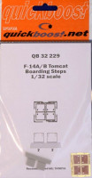 Quickboost QB32 229 F-14A/B Tomcat boarding steps (TAM) 1/32