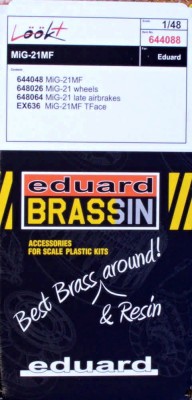 Eduard 644088 BRASSIN MiG-21MF Lookplus (EDU) 1:48
