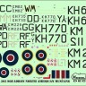 Model Maker Decals D72102A 303 Squadron North-American P-51 Mustangs 1/72