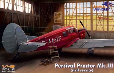 Dora Wings 48016 Percival Proctor MK.III (Civil) 1/48