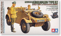 Tamiya 36202 Kubelwagen Type 82 w/Feldmarschall Rommel 1:16 1/16