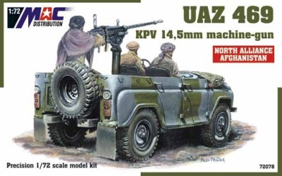 MAC 72078 UAZ-469 14,5mm machine gun 1/72