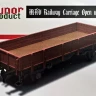Hunor Product 72222 MAV Railway Carriage Open w/ low sidewall 1/72
