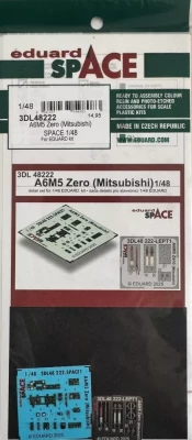 Eduard 3DL48222 A6M5 Zero (Mitsubishi) SPACE (EDU) 1/48