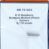 QuickBoost QB72653 E-2 Hawkeye remove before flight (HAS) 1/72