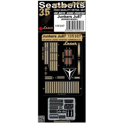HGW 135307 Seatbelts Junkers Ju87 (BORDER M.) 1/35