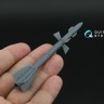Quinta studio QT48139 Ракеты «воздух-воздух» Р-27ЭР с пусковыми устройствами, 2 шт. (для любых моделей) 1/48